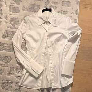Helmut Lang White Dress Shirt for women